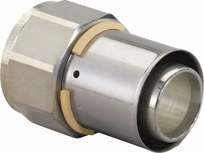 Uponor S-Press laiton raccord de transition FF 50 x 6/4 F