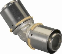 Uponor S-Press laiton coude 45° FF 40 x 40 mm
