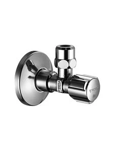 Schell Comfort haakse hoekstopkraan 1/2 x 10 mm - chroom - Belgaqua gekeurd - met dubbele terugslagklep