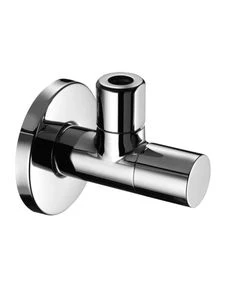 Schell Stile haakse hoekstopkraan 1/2 x 10 mm - chroom - met rozet