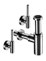 SET SCHELL EDITION chromé rob.d'arret, siphon design