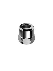 Schell moer 10 x 3/8 F - chroom - met knelring - lang model