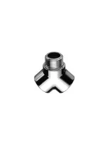 Schell pièce-Y MFF 1/2 x 1/2 x 1/2 - chromé