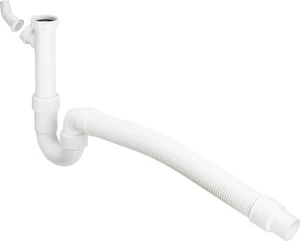 SIPHON TUBULAIRE VIEGA 6/4 X 40 blanc synthetique