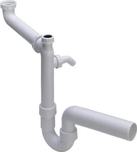 SIPHON VIEGA 6/4 blanc synthetique
