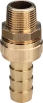 Viega messing teton raccord en 3 pieces MF joint conique 3/8 x 3/8 M