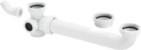 RACCORD ECOULEMENT VIEGA 6/4 blanc synthetique