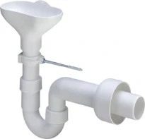 SIPHON TUBULAIRE VIEGA 50 blanc synthetique