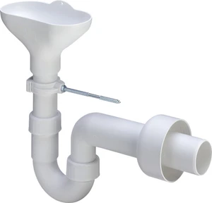 SIPHON TUBULAIRE VIEGA 50 blanc synthetique