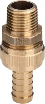 Viega messing teton raccord en 3 pieces MF 3/8 x 3/8 M