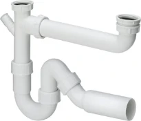 RACCORD ECOULEMENT VIEGA 6/4 blanc synthetique