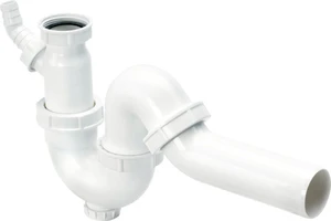 SIPHON TUBULAIRE VIEGA 6/4 X 50 blanc synthetique