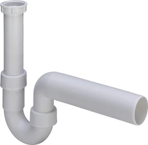 SIPHON TUBULAIRE VIEGA 6/4 X 50 blanc synthetique