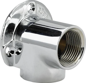 Viega chroom muurplaat 90° FF 1/2 x 1/2