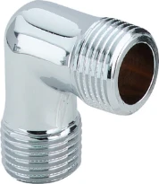 Viega chromé coude 90° MM 1/2 x 1/2