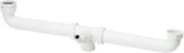 RACCORD ECOULEMENT VIEGA 6/4 blanc synthetique