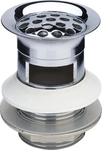 BONDE VIEGA 70 - 5/4 X 60 chromé pour lavabo avec trop pleine
