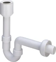 SIPHON TUBULAIRE VIEGA 50 X 40 blanc synthetique