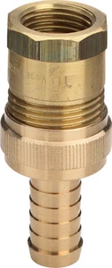 Viega messing teton raccord en 3 pieces FF joint conique 3/8 x 3/8 M
