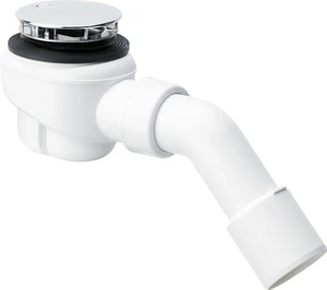 Viega Domoplex siphon de douche 52 mm - chromé - inclusif set de finition