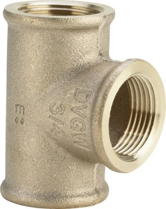 Viega bronze té FFF 1/2 x 1/2 x 1/2