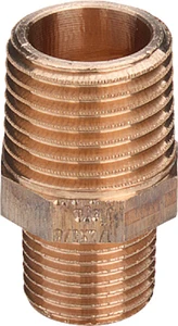 Viega bronze mamelon réduit MM 1/4 x 1/8