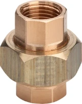 Viega bronze raccord union en 3 pieces joint plat FF 3/8 x 3/8