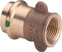 Viega Profipress raccord avec fixation FF 18 x 1/2 F
