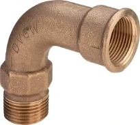 Viega bronze courbe 90° MF 4/4 x 4/4