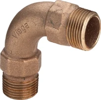 Viega bronze courbe 90° MM 5/4 x 5/4