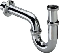 Viega chromé siphon tubulaire sans crépine 5/4 x 32 mm - chromé