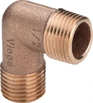 Viega bronze coude 90° MM 3/8 x 3/8