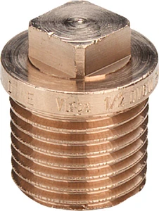 Viega bronze bouchon avec arrêt M 1/2