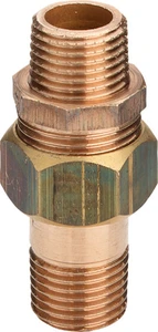 Viega bronze raccord union en 3 pieces joint plat MM 3/8 x 3/8