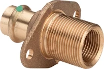 Viega Profipress passage de mur MF 15 x 1/2-3/4 - 30 mm