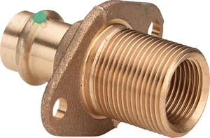 Viega Profipress passage de mur MF 15 x 1/2-3/4 - 30 mm