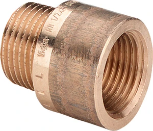 Viega bronze allonge MF 1/2 x 12,5 mm