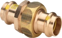 Viega Profipress Gas raccord union en 3 pieces joint conique FF 15 x 15 mm