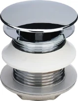 Viega Eleganta crépine 5/4 x 50 mm - chromé - pour lavabo sans trop-plein