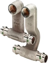 SET RACCORDEMENT VIEGA PROFIPRESS 15 X 1/2 X 15 bronze V-PRESS