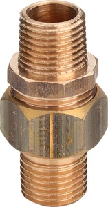 Viega bronze raccord union en 3 pieces joint conique MM 3/8 x 3/8