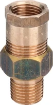 Viega bronze raccord union en 3 pieces joint conique MF 3/8 x 3/8