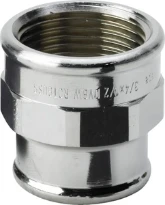 Viega chromé manchon reduit FF 4/4 x 3/4