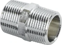 Viega chromé mamelon MM 3/4 x 3/4