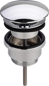 AFVOER PLUG VIEGA 5/4 chroom messing