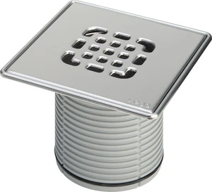 REHAUSSE VIEGA ADVANTIX 150 - 150 o avec joint et grille inox