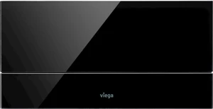 PLAQUE DE COMMANDE VIEGA VISIGN noir/chromé p/reserv.encastrer a 2 boutons de commande Vsign for more 101