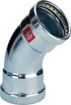 Viega Prestabo XL courbe 45° FF 64 x 64 mm