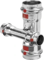 Viega Prestabo croix FFFF 18 x 15 x 18 x 15 mm