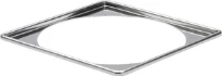 GRILLE SOL VIEGA ADVANTIX acier chromé